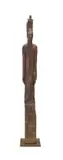 Deborah Bell, Sentinel VII, bronze with a brown patina