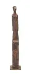 Deborah Bell, Sentinel I, bronze with brown patina
