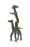 Sydney Kumalo, Study for Mythological Rider (SK123), bronze with a dark brown patina