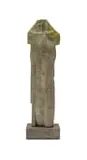 Caroline van der Merwe, Male Torso, concrete, on a concrete base