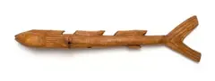 Jackson Hlungwani, Yellow Fish, carved wood