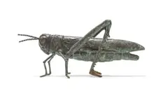 Robert (Bobby) Lawrence, Locust, bronze with a verdigris patina