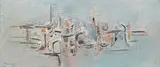 Dirk Meerkotter, Abstract Relief, mixed media on board