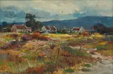 Dino Paravano, Houses in a Landscape