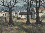 Don (Donald James) Madge, Village through the Trees