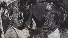 Vincent Baloyi, Love Not, aquatint on paper