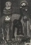 Cyprian Shilakoe, Don't Lose Hope, aquatint on paper