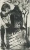 Cyprian Shilakoe, Boys on the Gate, aquatint on paper