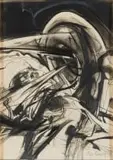 Nils Burwitz, Explosive Force, pencil and ink on paper
