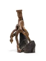 Jackson Hlungwani, Bush Devil, carved and fired wood