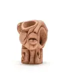 Abstract Figure by Martin Qgibinsizi Tose, terracotta, sold May 2023