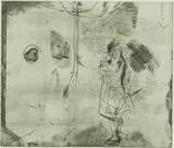 Deborah Bell, Ma Ubu III, etching
