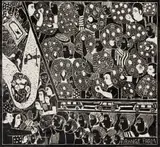 John Muafangejo, Orange Farm, linocut on paper