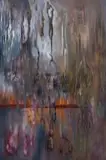 Elfriede Dreyer, Matrix of Fire, oil on canvas
