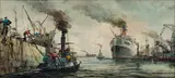 Nils Andersen, Harbour Scene