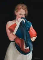 Hanneke Benadé, Passport, pastel on paper