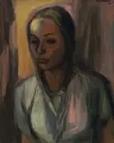 May Hillhouse, Portrait of Katrine Harries