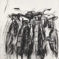 Benon Lutaaya, #Maboneng, etching on paper