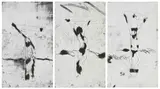 Robert Hodgins, The Third Hour, three, etching on paper