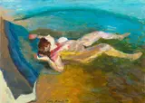 Clare Menck, Woman Swimming
