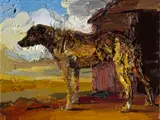 Nigel Mullins, Wolfhound, After Poulus Potter