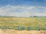 Adolph Jentsch, South West Africa Landscape, oil on canvas