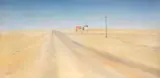 Maud Sumner, The Old Salt Road, Leading into Swakopmund, oil on canvas