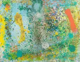 Bill Ainslie, Abstract Composition, mixed media on canvas