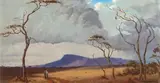 Landscape near Louis Trichardt by Willem Hermanus Coetzer, oil on canvasboard, sold May 2023