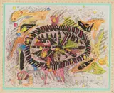 Christo Coetzee, Abstract Collage, mixed media and collage on paper