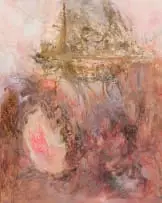 Elfriede Dreyer, Transhipped, mixed media on canvas