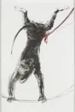 Albert Adams, Ape, lithograph on paper