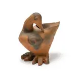 Duck Vessel by Noria Mabasa, terracotta, offered Apr 2023