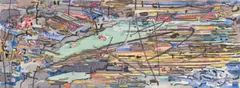 Clive van den Berg, Untitled (Meander), 2020, watercolour on paper