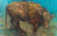Turning Point by Pauline Gutter, 2021, oil on linen, offered Feb 2023