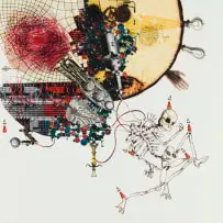 Diek Grobler, I am in Total Control of Myself, 2013, digital collage (single edition giclée print)