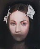 Hanneke Benadé, Portrait I, 2018, soft pastel on white cotton paper