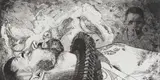 Christiaan Diedericks, Bloodroots I (Lament), 2017, etching and aquatint on 300gsm Hahnemüle etching paper