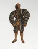 Walter Oltmann, Insect Suit II, ink, bleach, and pastel on paper