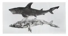 Diane Victor, Scavenger, etching, aquatint, and embossing on wove paper