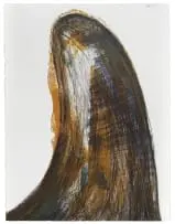Nandipha Mntambo, Hinterlands of Devotion IV, 2014, lithgraph on cotton rag paper