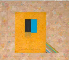 Thakor (Thakorbhai Kishorbhai) Patel, Untitled (Rainbow), 2012, mixed media on card