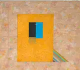 Thakor (Thakorbhai Kishorbhai) Patel, Untitled (Rainbow), 2012, mixed media on card