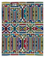 Esther Mahlangu, Beadwork II, glass beads