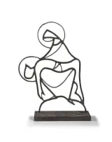 Arthur Azevedo, Mary and Jesus, steel