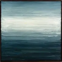 Jake Aikman, Frothing (Atlantic), oil on Belgian linen