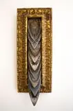 Usha Seejarim, She speaks her mind, 2021, reclaimed frame and reclaimed iron bases
