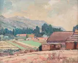 Jacobus Hendrik Pierneef, Extensive Landscape, Study for Klipriviersberg, Alberton