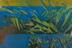 Andrew Verster, Summer Garden II, oil on canvas