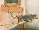 Irmin Henkel, Artist's Studio Still Life
